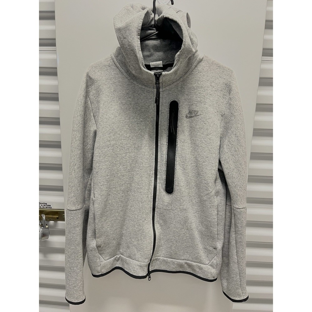 Nike Tech Fleece NSW Hoodie Mens Medium Heather/black Performance Knit